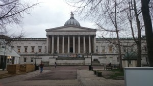 My home away from home; University College London's central quad!