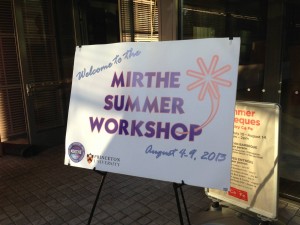 I conducted research with the MIRTHE program the summer after my freshman year.