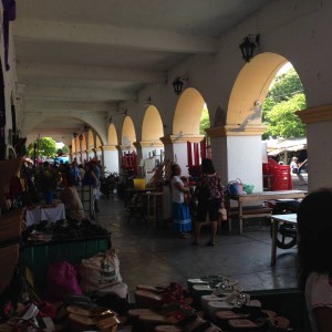 In Juchitán's center, just outside of an office where I performed an interview