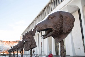 ...though, if I were choosing my concentration by architectural and archaeological perks, I'd say the animal heads of WWS come in a close second. 