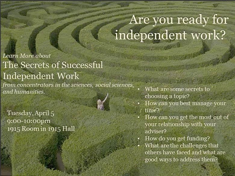 Are you ready for independent work