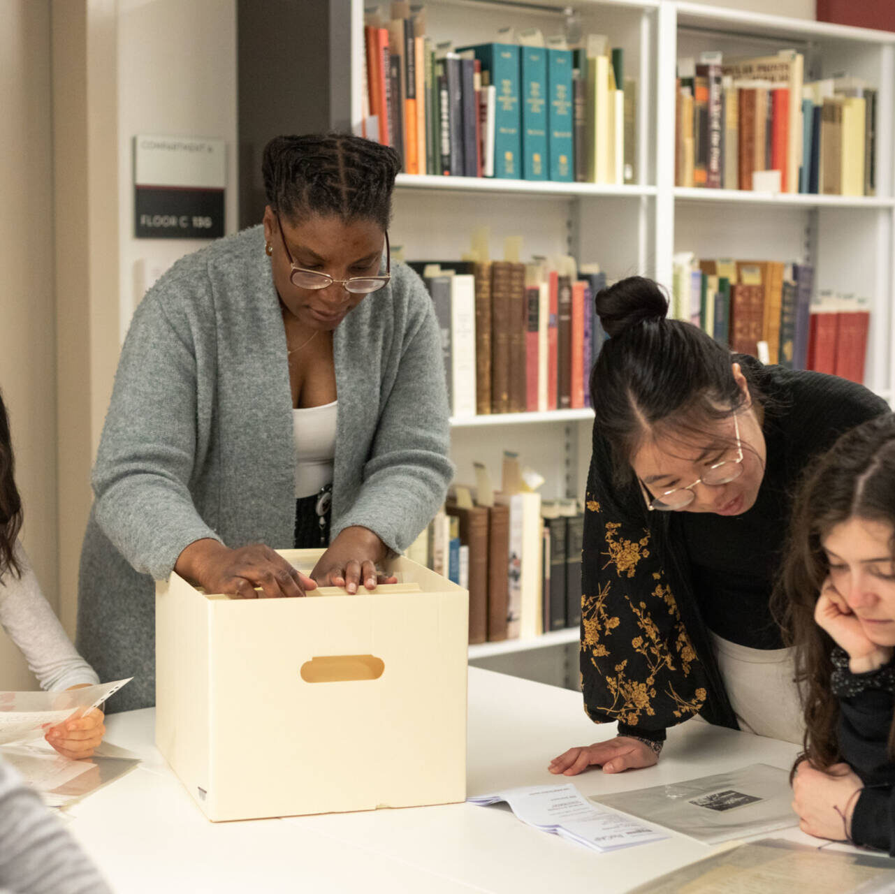 this image is to represent the kind of group environment that core lab represents, even if this isn't an actual core lab class depicted