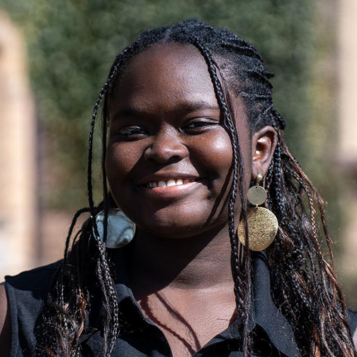 Khadija Ndiaye, ECE undergraduate major, spent this summer at Princeton's Andlinger Center for Energy and the Environment